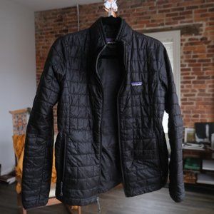 Patagonia Light Weight Black Quilted Jacket